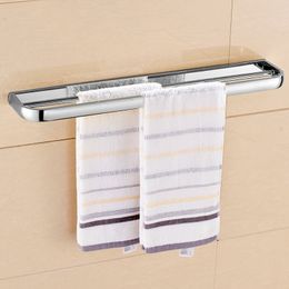 Chrome / or / rose doré / antique / laiton noir serviette serviette de salle de bain serviette double serviette serviette étagère de salle de bain accessoires