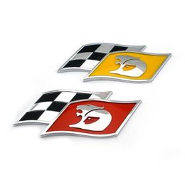 Chrome Lion Flag Commodore Wagon Clubsport Gts Senator badge sticker Plástico Holden HSV 3D Badge Emblem254Z