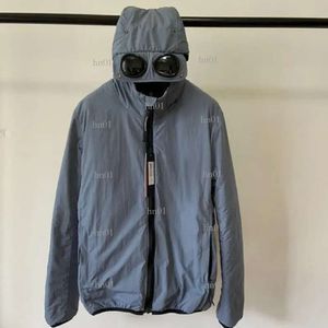 Chrome-r veste rembourrée hiver chaud épais hommes deux lentilles lunettes Cp sweats à capuche décontracté coupe-vent manteau lunettes taille M-XXL27