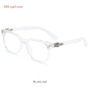 Chrome zonnebrillen Designer Cross Glasses frame merk zonnebril voor mannen vrouwen trendy round face tr90 oog mannelijke bescherming hart broeikasglas frames 1283