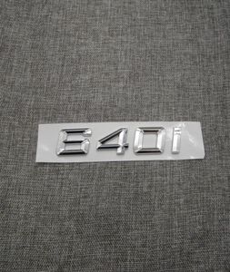 Chrome Trunk Numéro arrière lettres Mot Badges Emblem Sticker pour BMW 6 Série 640I214Q5716665