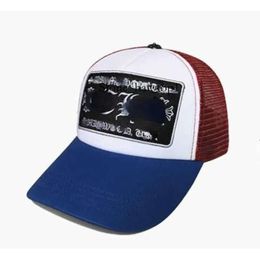 Chromees Hearts Caps Croix Fleur Designer Caps Baseball Hearts Hommes Bleu Noir Rouge Femmes Chapeaux Haute Qualité Ch Cap Chrome Cap Mode Tendance Marque Chromees Hearts 5225