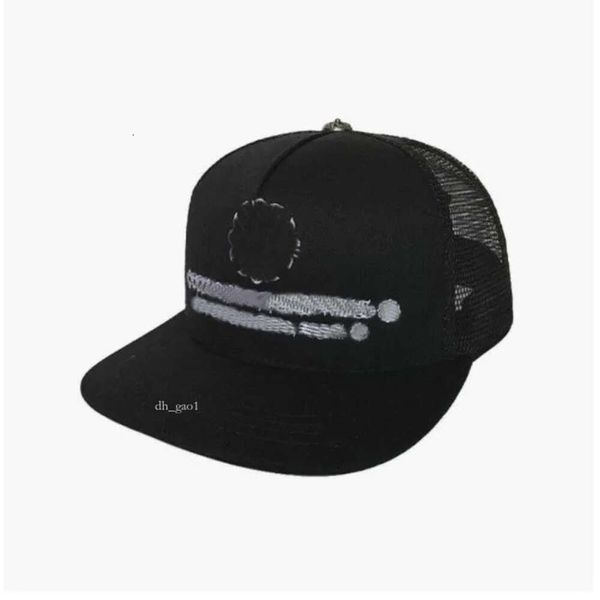 Chromees Corazones Tendencia de la moda Béisbol Corazones de flores Para hombre Snapbacks Sombreros azules Hombres altos Gorra de calidad negra Off White Diseñador Marca Gorras Chrome Beach Designer 813