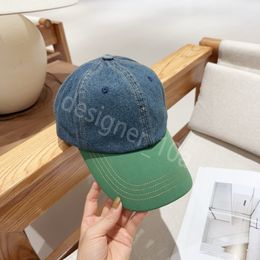 Chromes Designer Baseball Hat Luxe unisex vaste kleur geometrische print fit farm canvas harts denim heren stofzak snapback mode sunshine dames honderd petten