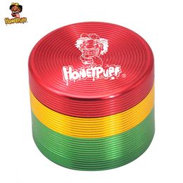 Chromium Crusher Herb Tobacco Grinder Smoke Shop Rookaccessoires 63 mm 4 Lagen Kruiden Spice Crusher Hand Kranklegering