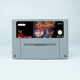 Chrono Trigger - Crimson Echoes RPG Game Card voor SNES EUR PAL USA NTSC Game Consoles Video Game Cartridge 240522