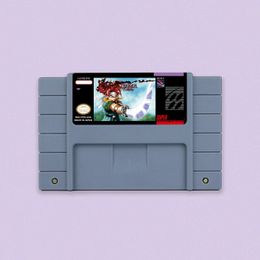 Chrono Trigger - Crimson Echoes RPG -game voor SNES 16 -bit single gamekaart met USA NTSC of Eur Pal Video Game Consoles Cartridge 240522
