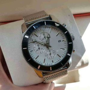 Chronograph AAAAA Luxe horloges voor Men Mechanics Polshipwatch 2020 Century Six Pin Business met agenda functie Designer 1 BJ5B