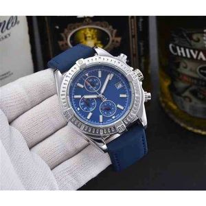 Chronograph AAAAA Luxe horloges voor Men Mechanics Polshorge Six Naald Second Running volledig automatisch Centennial Men's Designer