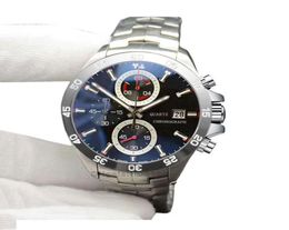 Chronograph Quartz Movement Mens Sport Watches en acier inoxydable F1 Wristwatch SS Fashion Watch Men039S Designer Wrists RUB4797114