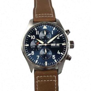 Chronograph SuperClone LW Watch Luxury Mens Mechanical Watch Watch voor Men Mechanics I33W42C Men's Designer Zwitser