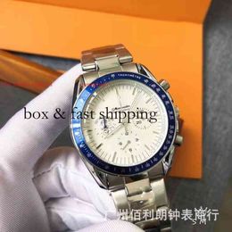 Chronograph Superclone Watch Watchs Wristwatch Designer de mode de luxe Mode Super Bully Rice Commémorative Multifinectal Men's Watch 16