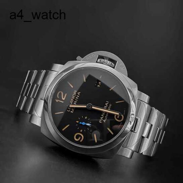 Chronograph Wrist Watch Panerai Luminor Series Swiss Men's Automatic mécanicale Luxury montre des sports de dur à regarder de grand diamètre Pam00723 44 mm de diamètre