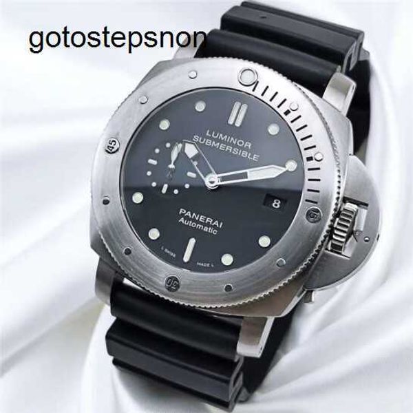 Chronograph Wrist Watch Panerai Luminor Machinery Automatic Machinery Swiss Men's Imperproping Luminous Back Transparent Localiers Watch Pam01024 44mm