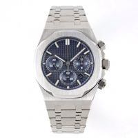 Chronography Mens Watches Mouvement mécanique automatique montre 41 mm Business Wristwatch Montre de Luxe