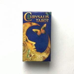 Chrysalis Tarot Cartes Oracless Divination Deck Jeux de société Anglais Pour Famille Cadeau Fête Jouer à des jeux individuels