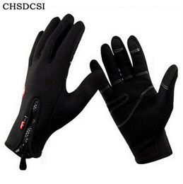 CHSDCSI 2018 coupe-vent luvas de inverno mitaines tactiques pour hommes femmes gants chauds tacticos fitness luva hiver guantes moto S10255456409
