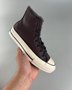 Chuck 70S SNKRS Dropped High Leather Shoes Black Velvet Canvas Sneakers Skateboard Skate hommes femmes en cuir Hi Top Casual Board Brossé Chaussure yakuda store