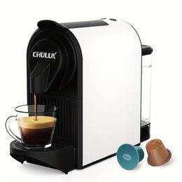 Chulux 1400W Hine para cápsulas de Nespresso y tazas de lungo, una taza de bomba de oda de 20 bares de taza de 20 bares de compresión.