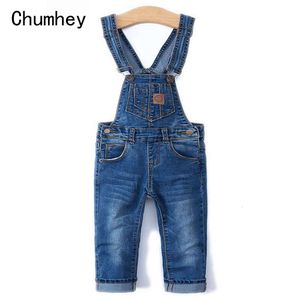 Chumhey 0-8y enfants salopette bébé garçons filles bib suspense jeans softs stretchy denim pantalon enfants vêtements vêtements vêtements l2405