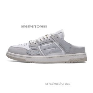 Dikke skateboarding heren schoenen ontwerper Armyri Bone Shoe High Top heren dames kleine witte mode sneaker echt leren veelzijdige skel splice jdhs