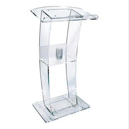 kerk acryl podium Hoge kwaliteit Redelijke Goedkope Clear Acryl Podium Preekstoel Lessenaar acryl podia lectern295B