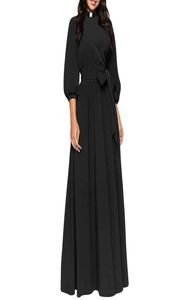 Kerkjurk voor dames potlood bodycon maxi jurk elegante priester geestelijken jurken met tabblad insert collar7518590