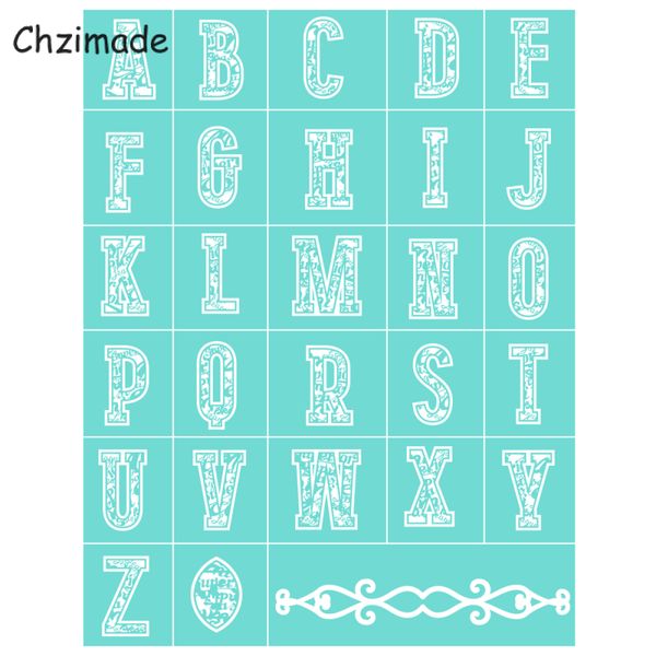 Chzimade Lettre papillon