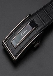 Ciartuar ceinture en cuir boucle automatique s pour hommes taille véritable hommes de luxe concepteur de haute qualité bracelet de mode 2204026624872