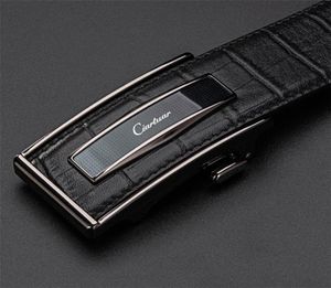 Ciartuar ceinture en cuir boucle automatique s pour hommes taille véritable hommes de luxe concepteur de haute qualité bracelet de mode 2204023386926