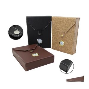 Sigarenaccessoires Houtreizen Humidor Box met Hygrometer Hygrometer Case Glass Humidors Fit 2030 744 R2 Drop Delivery Home Garden H DHJCM