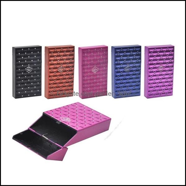 Cas de cigarettes Case en plastique mince ER 109 mmx61mmx18 mm pour cigarettes Box Tobac dur 263 V2 Drop livraison Home Garden Househo Dhhlk