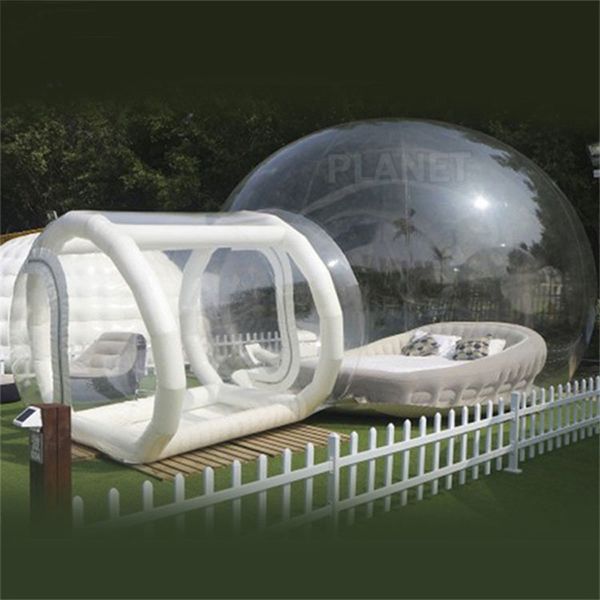 Cercles tentes gonflables enfant bulle maison tente transparente parc d'attractions extérieur dates blanc noël bord de mer jardin balle types tente plastique ba03 F23