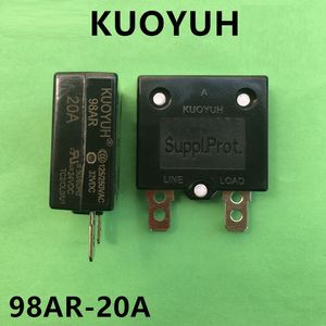 Stroomonderbrekers Taiwan Kuoyuh 98Ar-20a Overcurrent Protector Overload Switch Automatic Reset