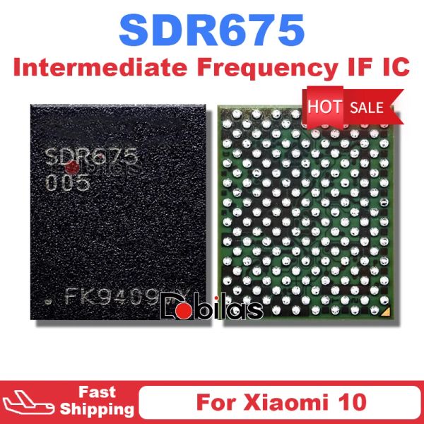 Circuits 2PCS SDR675 005 Nouveau original pour Xiaomi 10 Fréquence intermédiaire IC Si puce Circuits intégrés Pièces de remplacement Chipset