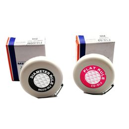 Cirkelvormige liniaal 2 meter diameter meet tape mini diameter liniaal F10-02DM willekeurige kleur draagbare meetools T200602