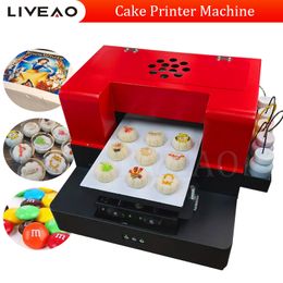 Ciss Foods flatbedprinter voor koffiesuikercake snoeppapier drukmachine
