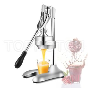 Citrusvruchten Squeezer Oranje Citroen Juicing Fruit Dressing Machine Roestvrij staal Druk Juicer