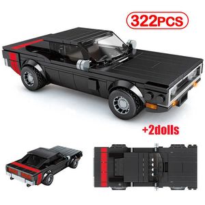 Stad MOC Technische supercar Beroemde racevoertuigen Bouwstenen Simulatie Sportauto Model Bricks Kids Toys For Children