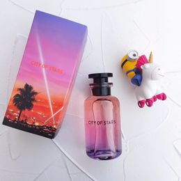 Stad van sterren Women Les Sables Roses Apoge Mille Feux Contre Moi le jour se Leve Parfum Lady Spray 100ml Frans merk Good Geur Bloemen Geur snel schip