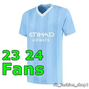 Stadsvoetbalshirts HAALAND DE BRUYNE 2023 2024 FODEN GREALISH MAHREZ Mans Cities voetbalshirt BERNARDO PHILLIPS RODRIGO 23 24 YTIC NAM Man kinderuitrusting 497