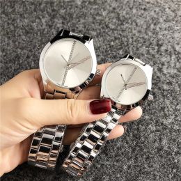 Livraison gratuite CKK marque de mode montres unisexe femmes hommes amoureux acier métal bande Quartz montre-bracelet C6239-2