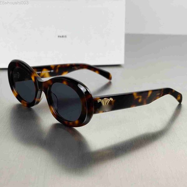 CL Marque De Luxe Designer Lunettes De Soleil Rétro Cats Eye Pour Femmes Ces Arc De Triomphe Ovale Français Mode Lunettes De Soleil Lunettes Accessoires Original Box Case Emballage RIPG