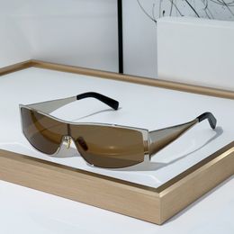 CL40283U designer zonnebril Metalen frame vrouw Hoge kwaliteit Topeditie Prachtige details Lenzen uit één stuk Y2K Bedrukt Perfecte brillen acetaat bril met doos