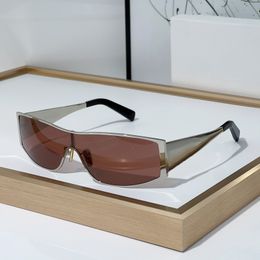 CL40283U Y2K lunettes de soleil design femme haute qualité édition supérieure détails exquis lentilles une pièce imprimées lunettes en acétate de lunettes pour femmes parfaites avec boîte