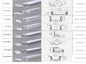 CLAITE 50 cm U V YW tri-stijl aluminium kanaalhouder voor LED-striplichtbalk onder kastlamp keuken 18 cm breed5196747