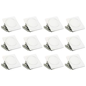 Pince 12pcs Fortes Notes de Maintien Bureau à Domicile Tableau Blanc Clip Magnétique en Métal Robuste Plan Quotidien École Durable Pour Réfrigérateur Mini 221130