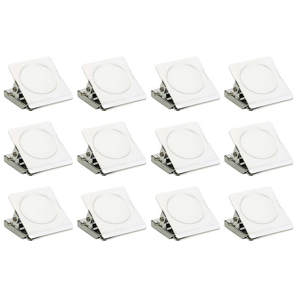 Pince 12pcs Fortes Notes de Maintien Bureau à Domicile Tableau Blanc Clip Magnétique en Métal Robuste Plan Quotidien École Durable Pour Réfrigérateur Mini 221130