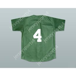 CLARENCE 4 KEKAMBAS MAILLOT DE BASEBALL HARDBALL VERT FONCÉ Cousu