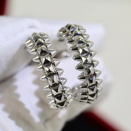 Clash -serie helix oorbellen voor vrouw designer Stud Geel metaal vergulde 18K T0P kwaliteit officiële reproducties mode luxe sieraden premium geschenken 003